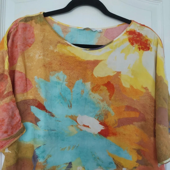 Jams World 50 Years Cold Shoulder Duce Dulce Top Size Small - Picture 5 of 7